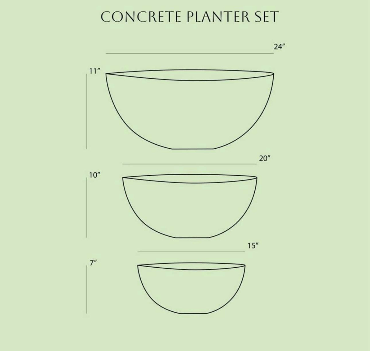 Concrete Planters